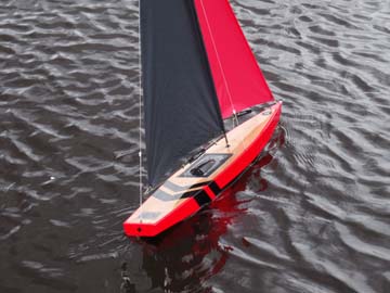 remote control model sailboats