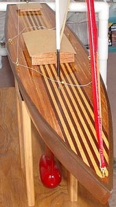 Chris' model radio controlled sailboat